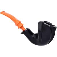 Nørding Black and Orange Smooth Freehand