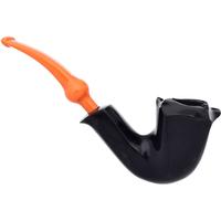 Nørding Black and Orange Smooth Freehand