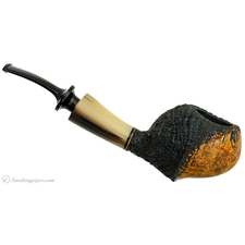 Scott Klein Partially Sandblasted Freehand with Horn