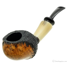 Scott Klein Partially Sandblasted Freehand with Horn