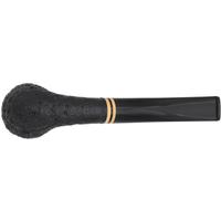 Pete Prevost Sandblasted Strawberry Wood Paolo Becker Tribute Bent Billiard with Boxwood (S)