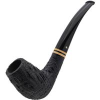 Pete Prevost Sandblasted Strawberry Wood Paolo Becker Tribute Bent Billiard with Boxwood (S)