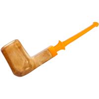 AKB Meerschaum Smooth Paneled Billiard (with Case)