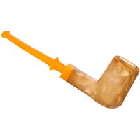 AKB Meerschaum Smooth Paneled Billiard (with Case)