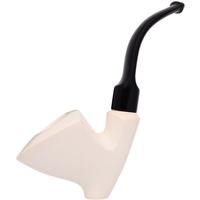 AKB Meerschaum Smooth Freehand Sitter (with Case)