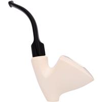 AKB Meerschaum Smooth Freehand Sitter (with Case)