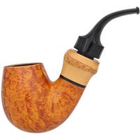 Tsuge Ikebana Smooth Peterson Tribute Bent Billiard with Bamboo (Kikuchi) (K) (043) (2025) (9mm)
