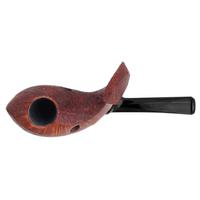 Jared Coles Partially Sandblasted Strawberry Wood Pierced Fish (with Stand)