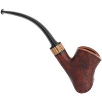 Silver Gray Sandblasted Sixten Ivarsson Tribute Potato Sack with Zebrawood