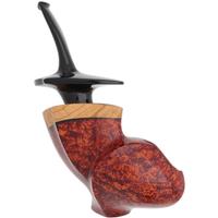Dirk Heinemann Smooth Tarok Briar and Hiroyuki Tokutomi Tribute Dora with Olivewood