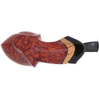 Dirk Heinemann Smooth Tarok Briar and Hiroyuki Tokutomi Tribute Dora with Olivewood