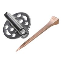 Eltang Basic Rusticated Natural Poker with Windcap and Tamper