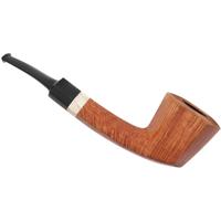 Trey Rice Smooth Natural Poul Ilsted Tribute Paneled Bent Dublin with Musk Ox Horn