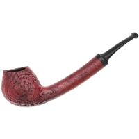 GH.ZHANG Red Sandblasted Long Shank Bent Apple (Ping Zhan) (13) (2025)