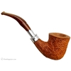 Italian Estates Ardor Ninfea Rusticated Bent Dublin with Silver Spigot (DR) (Unsmoked)
