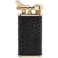 Lighters Kiribi Pipe Lighter - Kabuto Tsuchime Black Brass