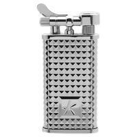 Lighters Kiribi Pipe Lighter - Kabuto Kugi Silver