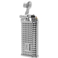 Lighters Kiribi Pipe Lighter - Kabuto Kugi Silver